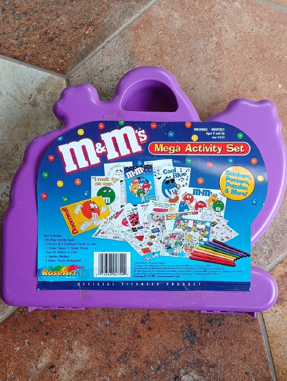 M&M's Mega Activity Set – Purple Carry Case